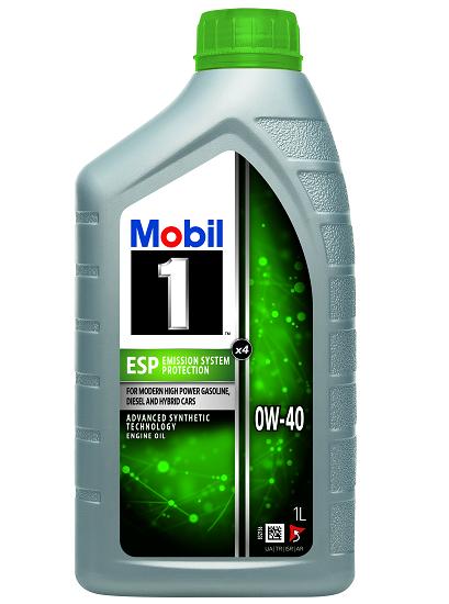Ulei de motor sintetic MOBIL 1 ESP X4 0W40, 1 litru